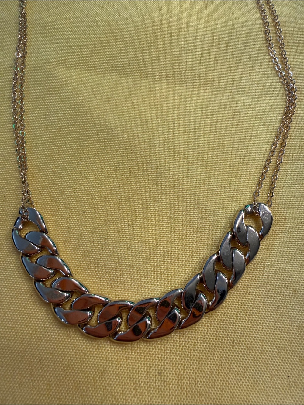 Park Lane Gold Chunky Curb Chain Statement Necklace New